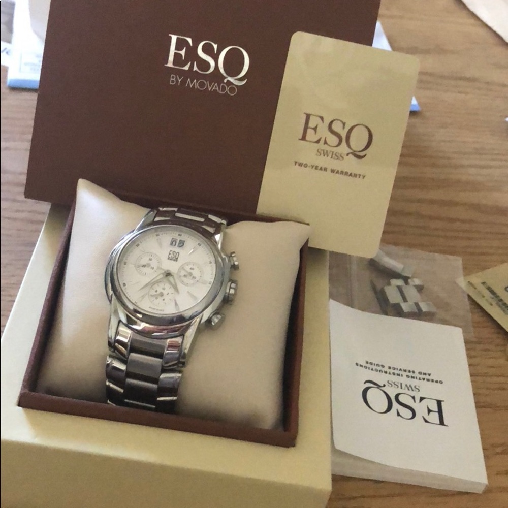 ESQ MOVADO MEN WATCH